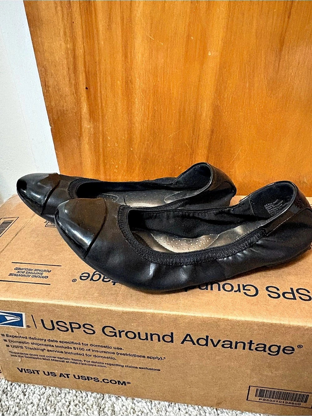 Dexflex Comfort Flex Black Flats